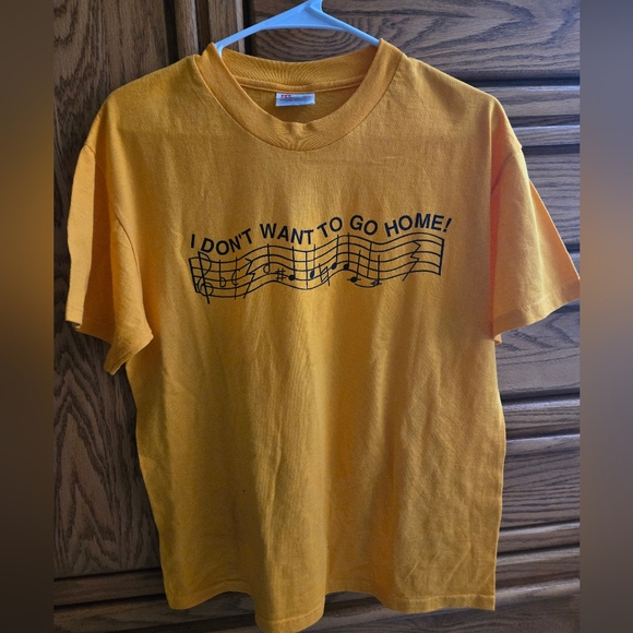 Musical Novelty Shirt I DON'T WANT TO GO HOME ADAM BARTHALT POLKAFAN Sze Medium. - Picture 15 of 15